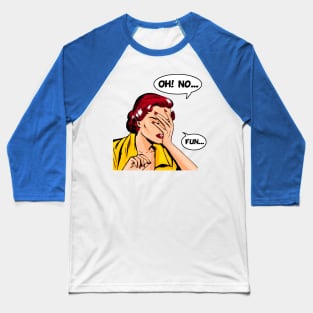OhNoFun Baseball T-Shirt